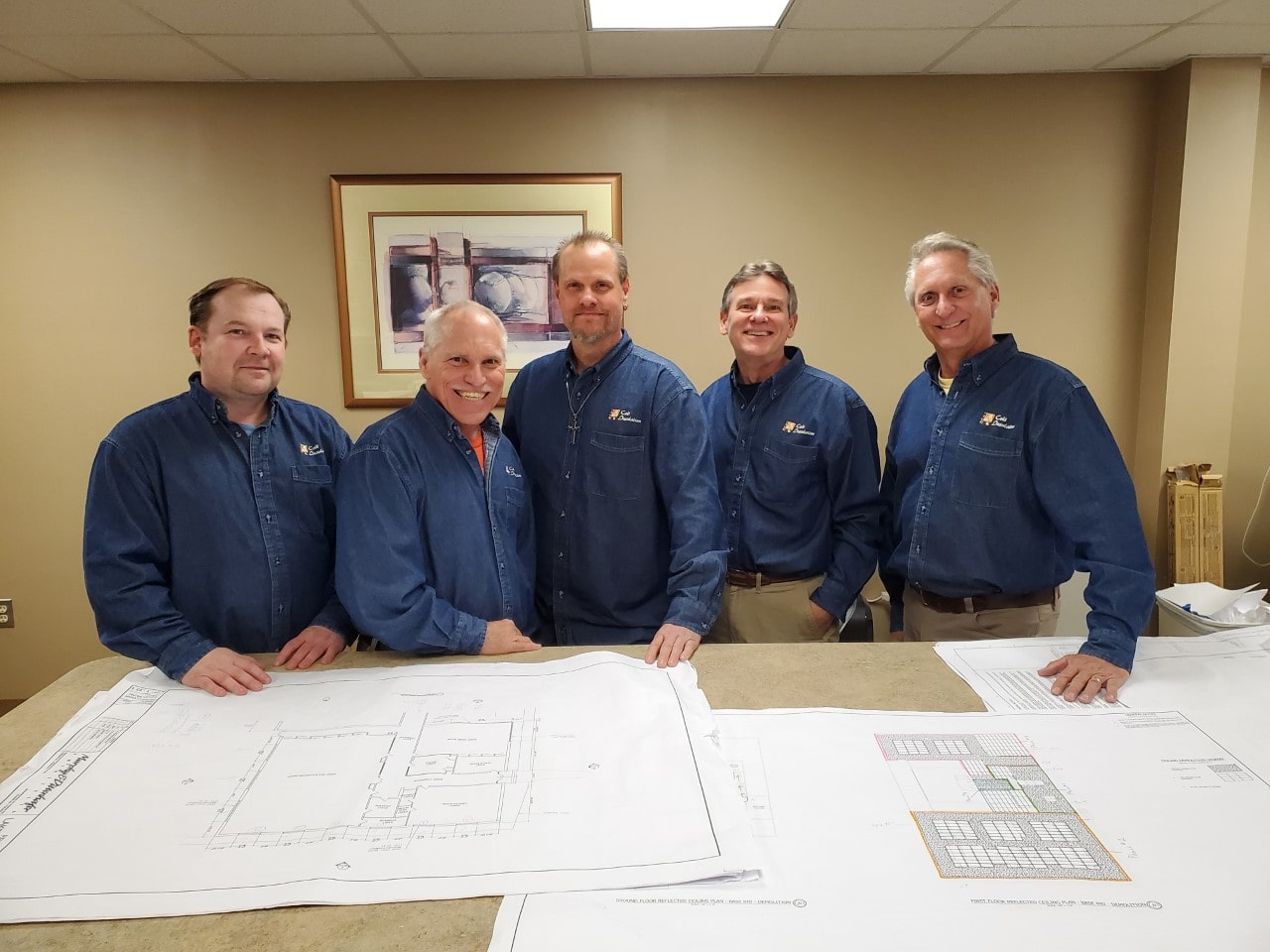 Colt insulation's Estimating Team